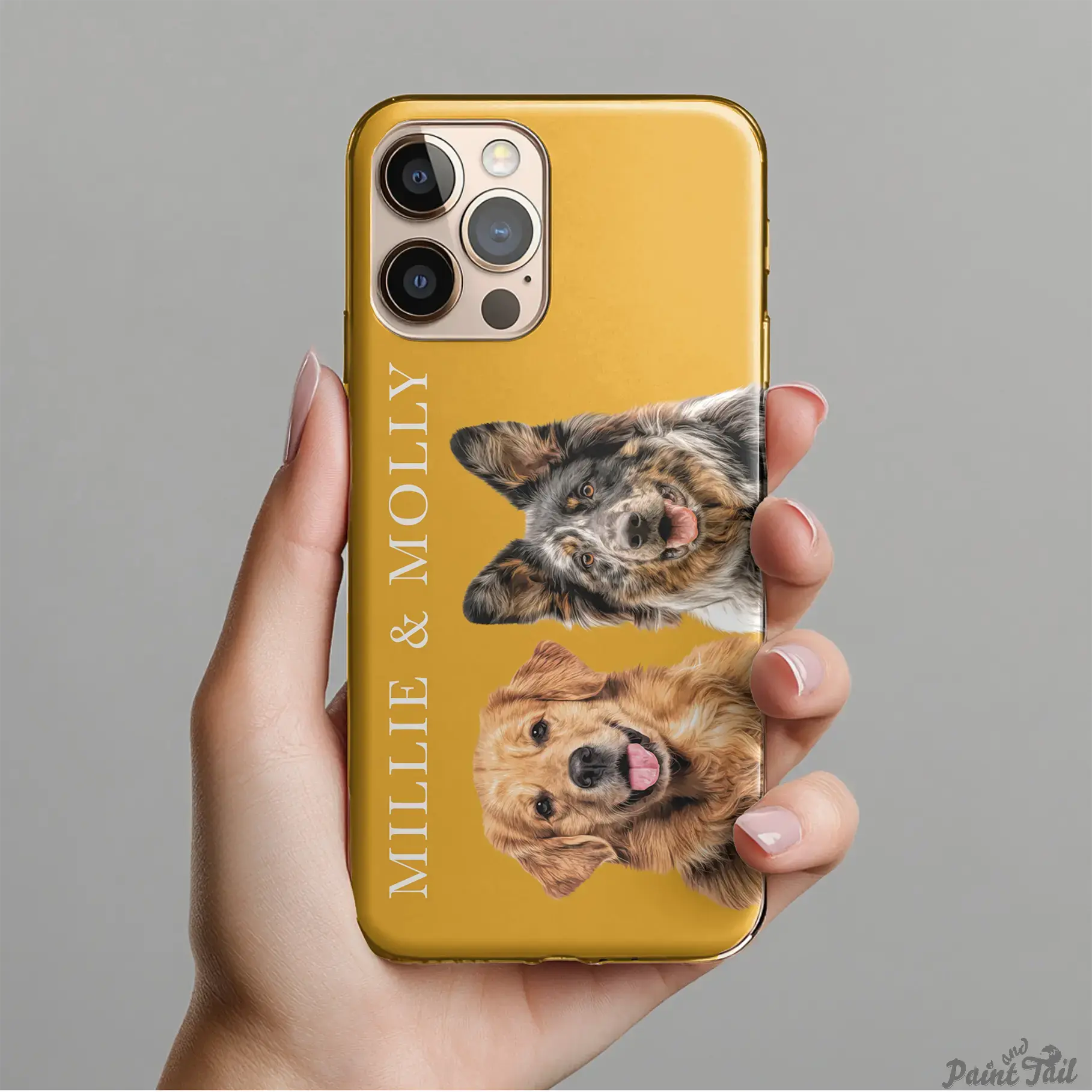 CLASSIC PHONE CASE Paint and Tail