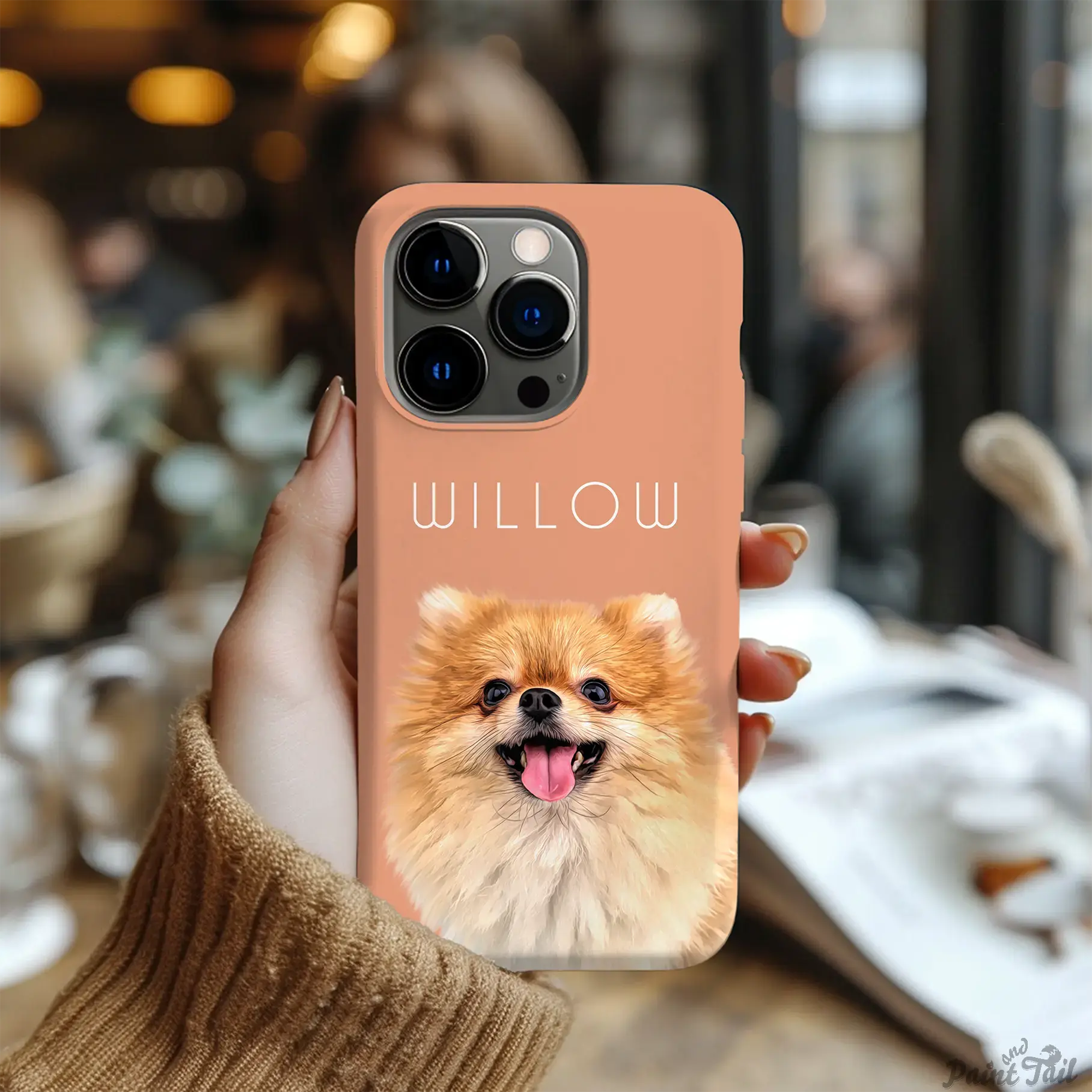 CLASSIC PHONE CASE Paint and Tail