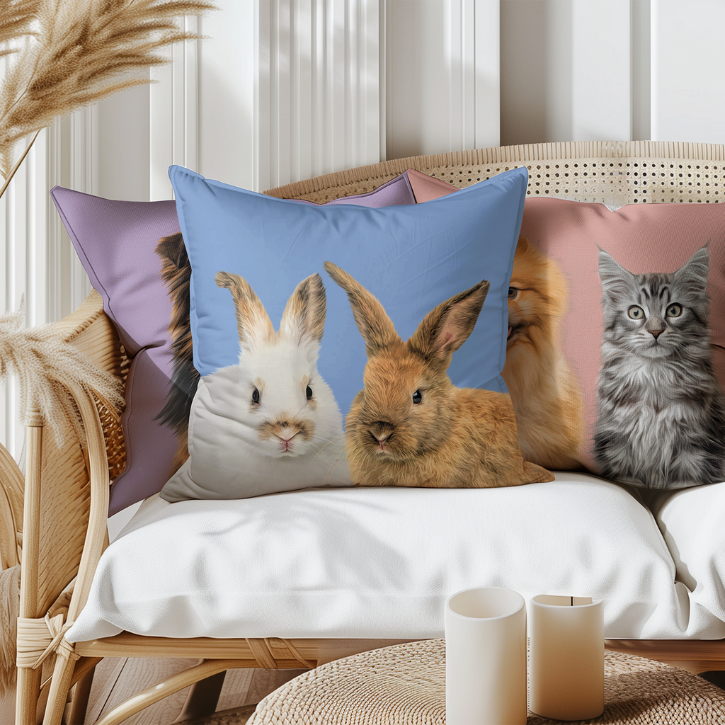 SUEDE CUSHION
