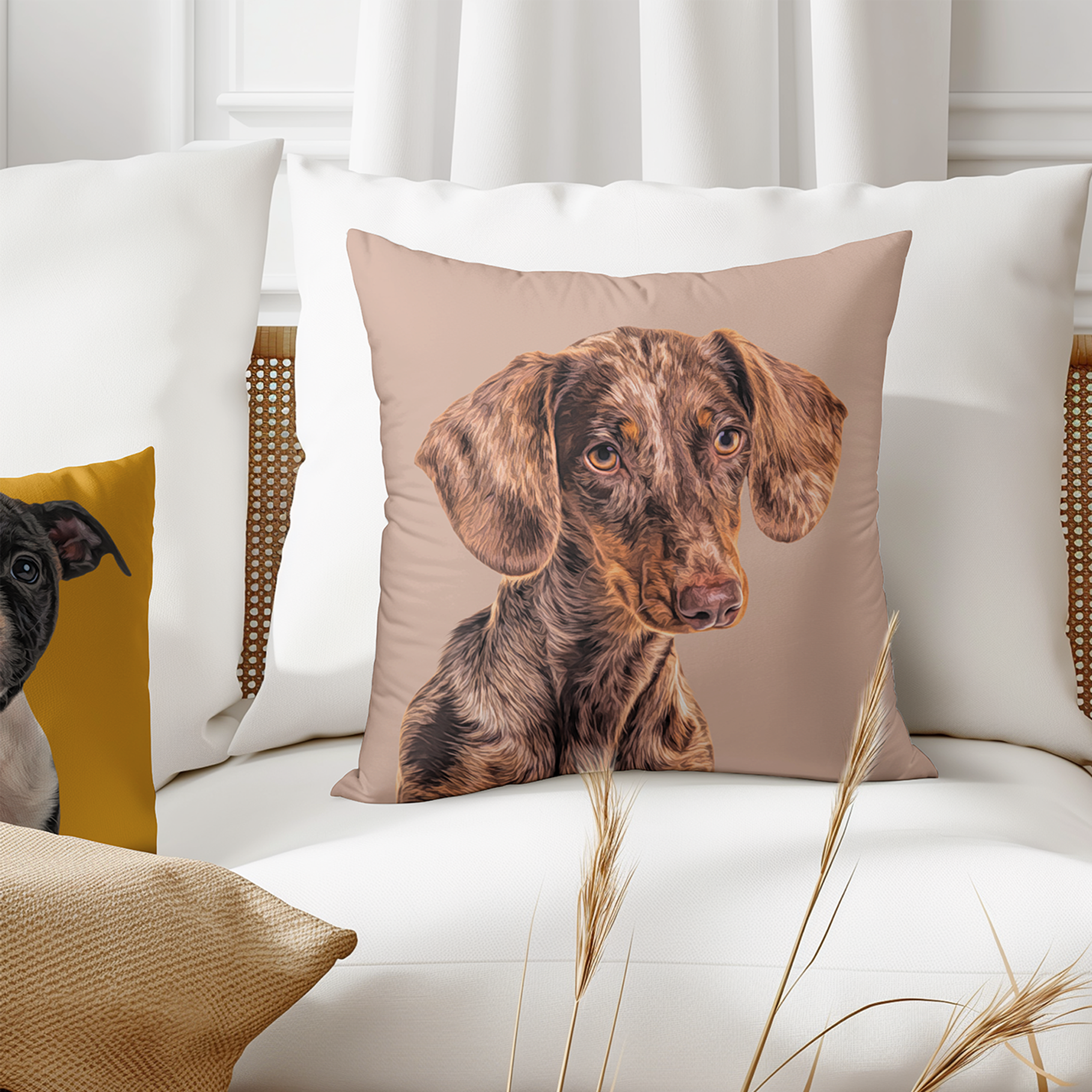 SUEDE CUSHION