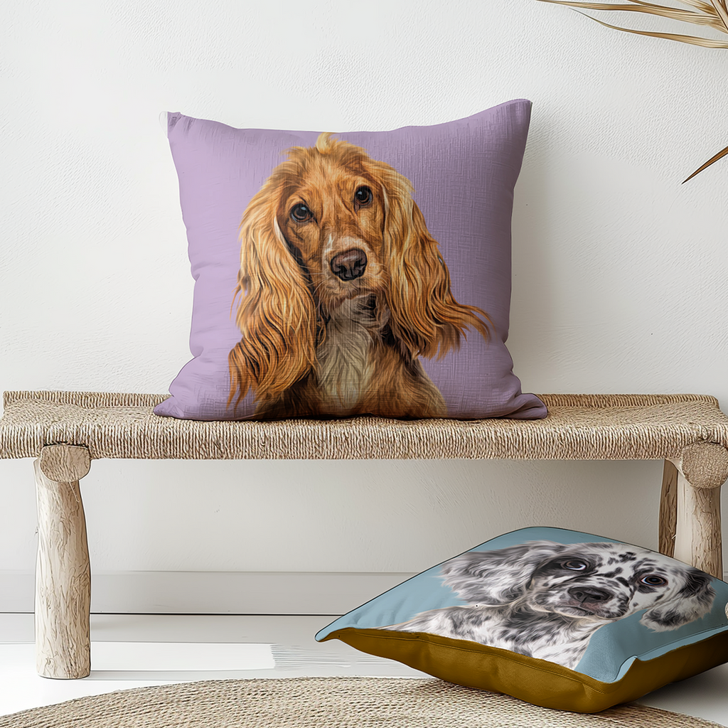 SUEDE CUSHION