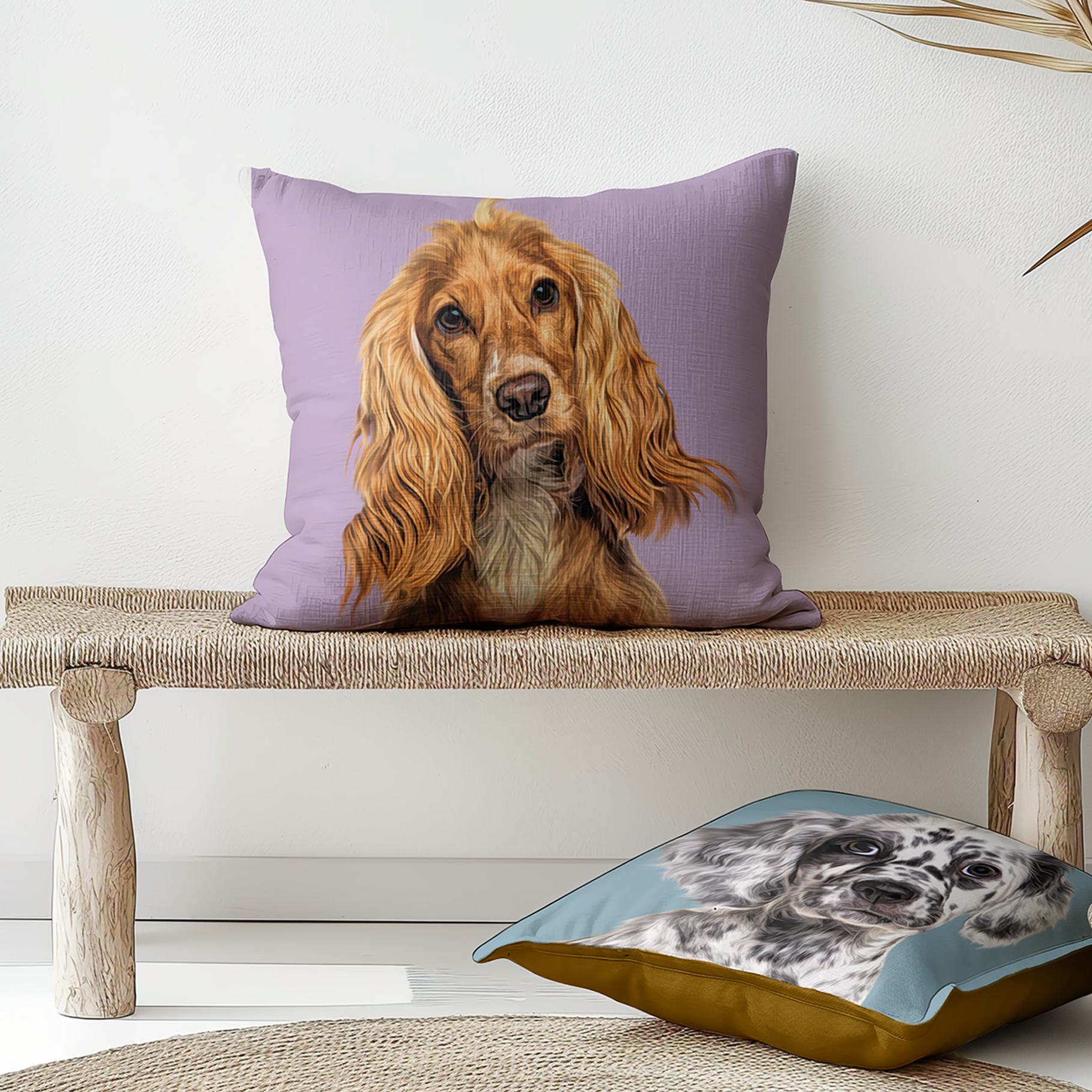 SUEDE CUSHION
