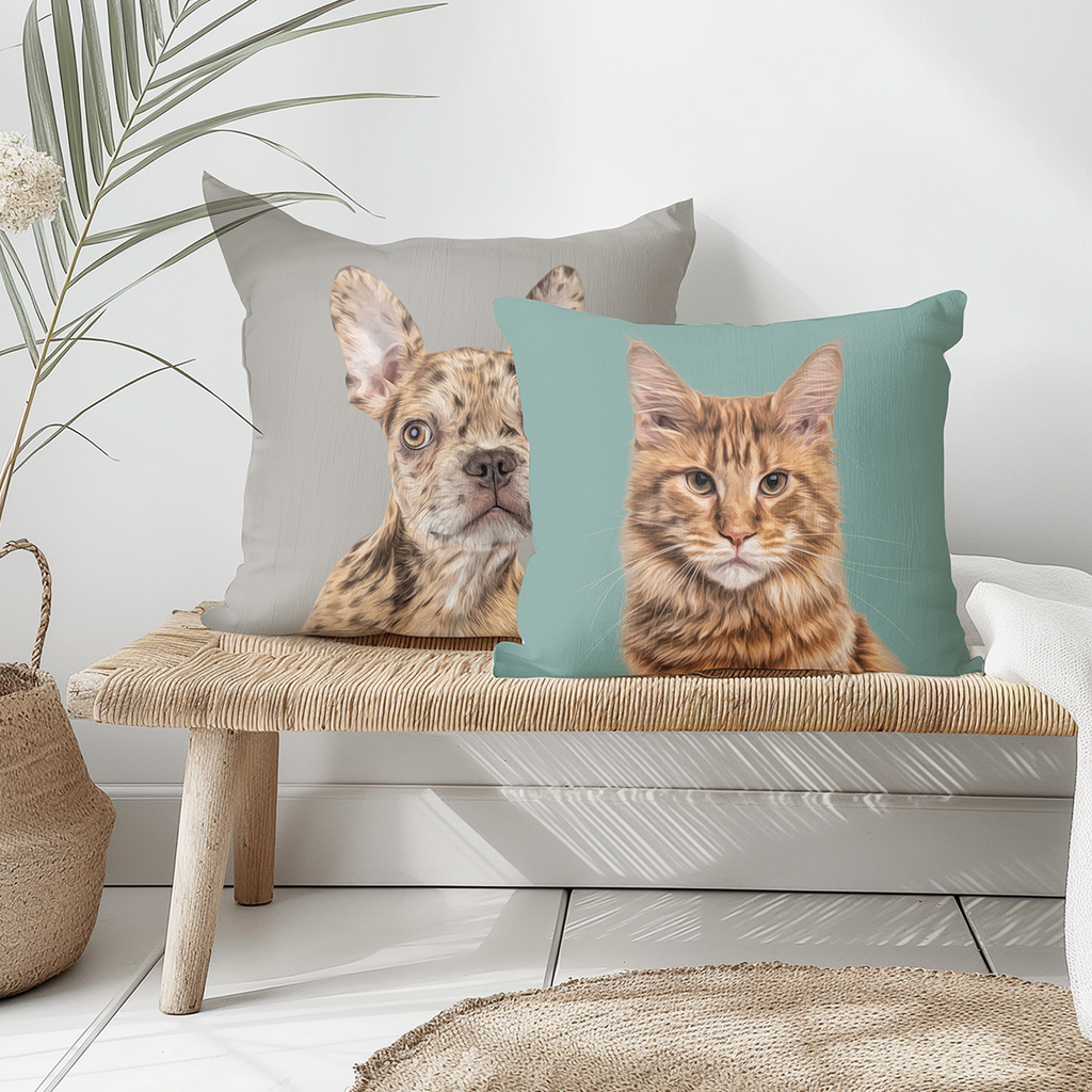 SUEDE CUSHION