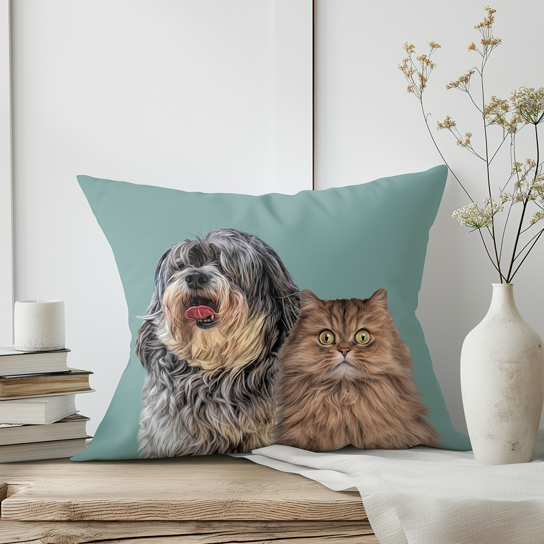 SUEDE CUSHION