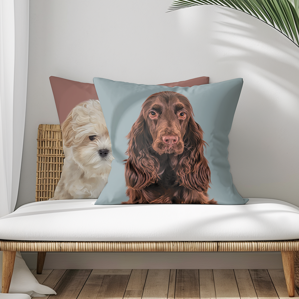 SUEDE CUSHION