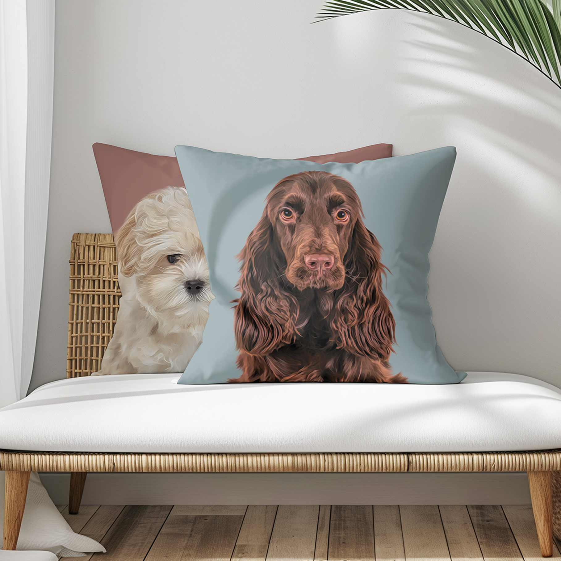 SUEDE CUSHION