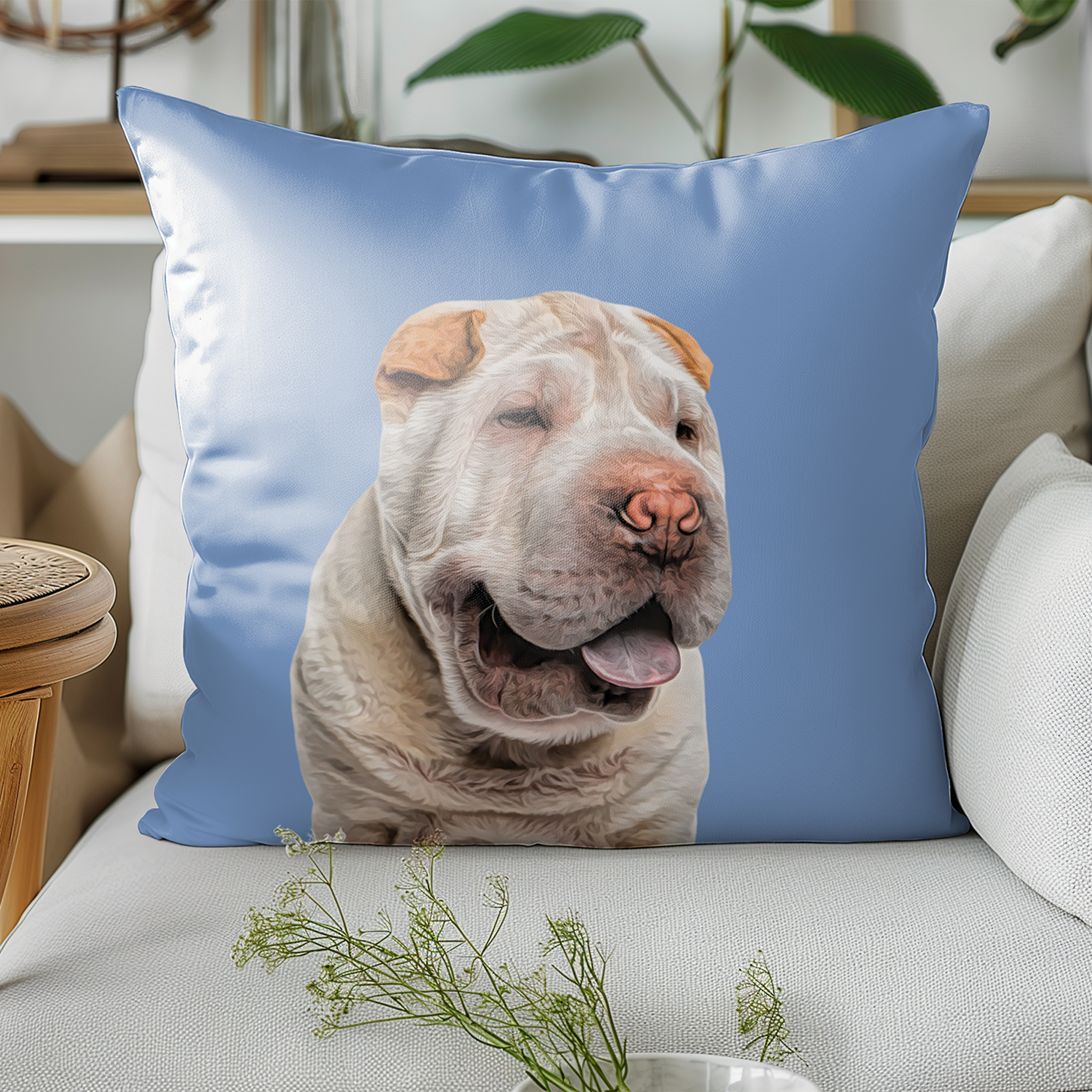 SUEDE CUSHION