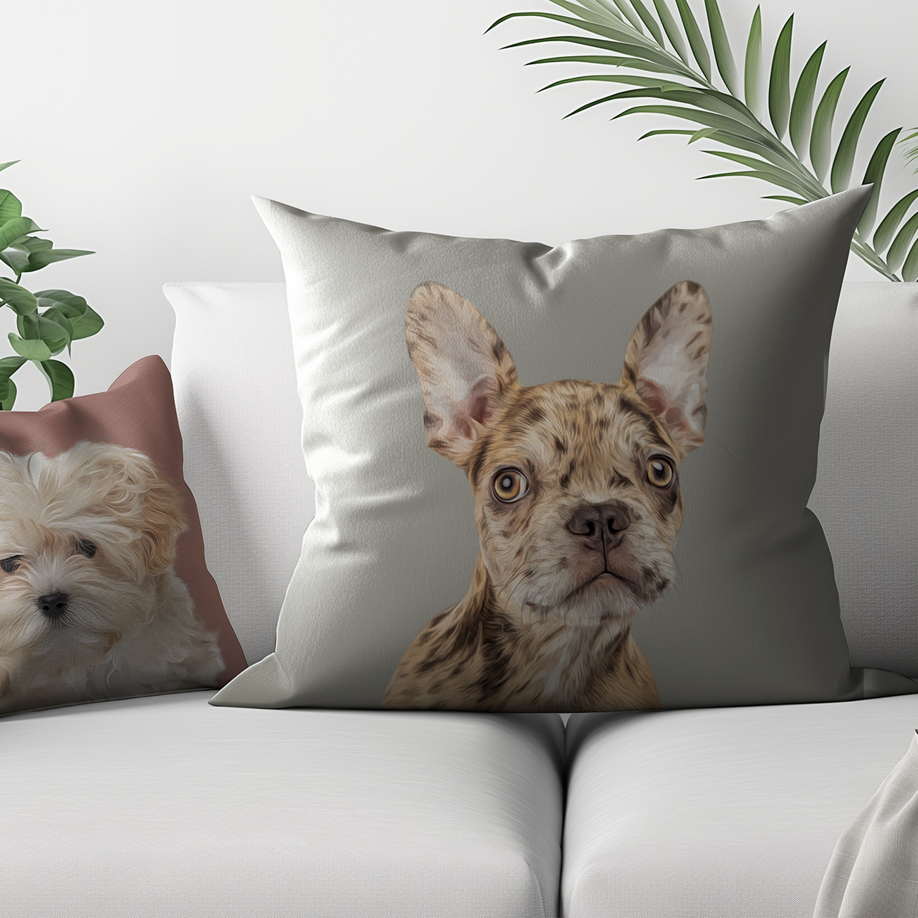 SUEDE CUSHION