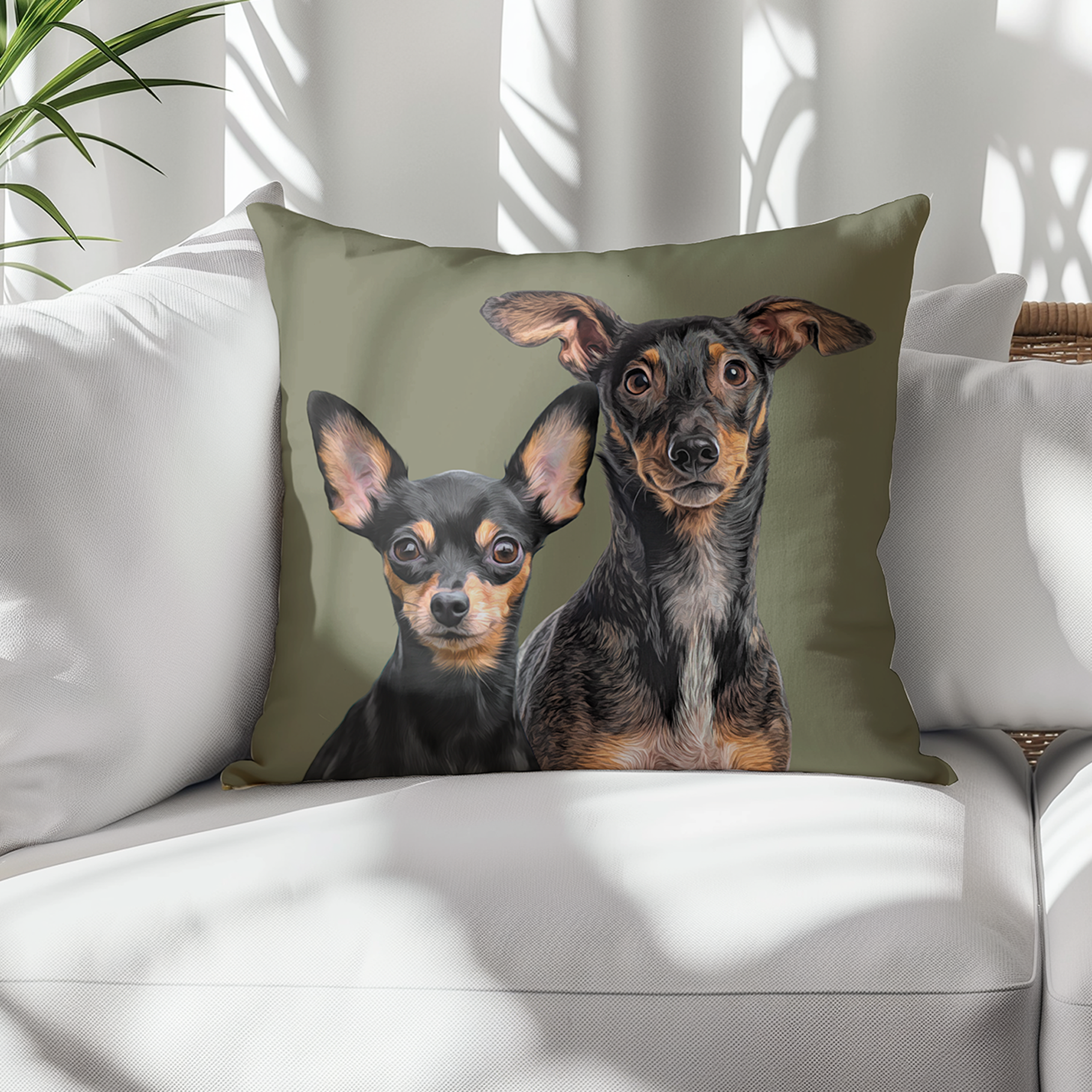 SUEDE CUSHION