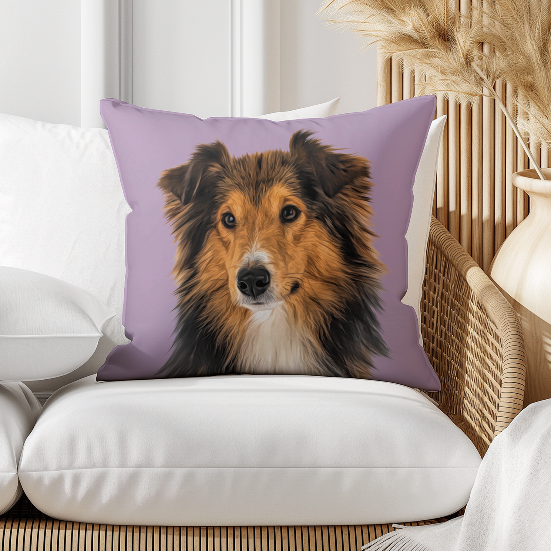 SUEDE CUSHION