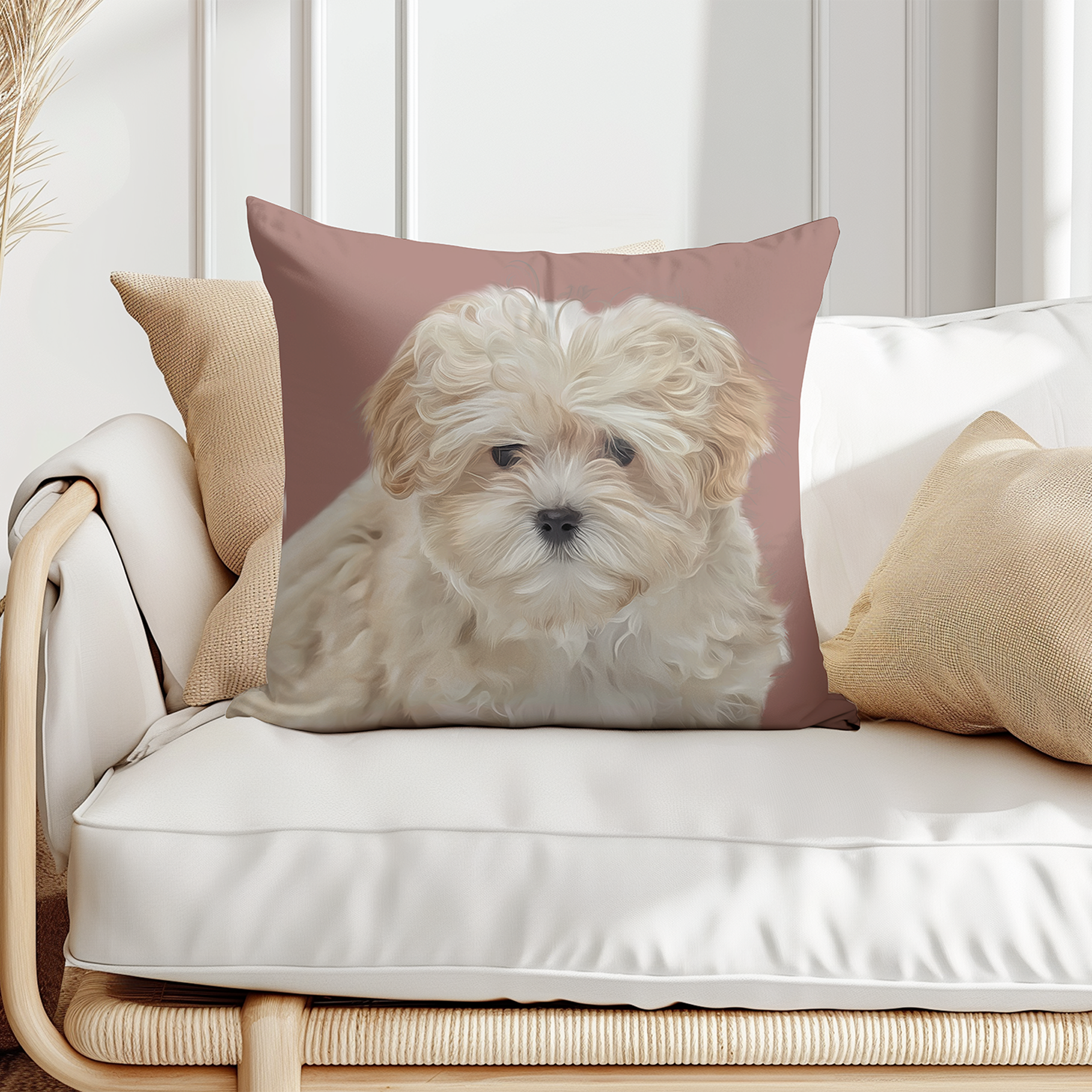 SUEDE CUSHION